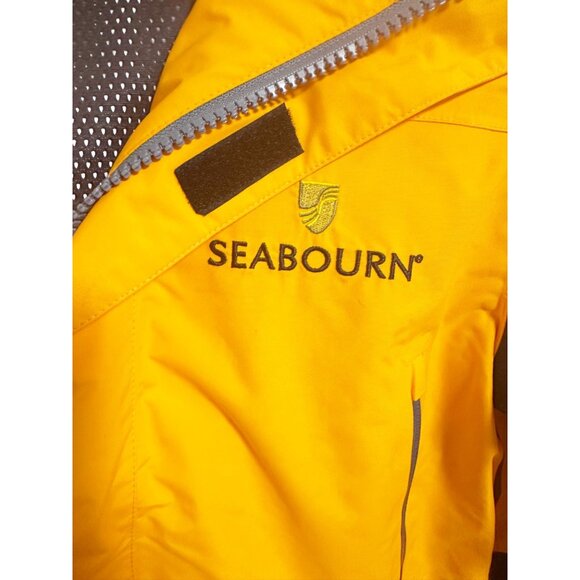 Seabourn Antarctica Voyages Ship to Shore Traveler Jacket Hooded Yellow Size XS - Picture 6 of 7